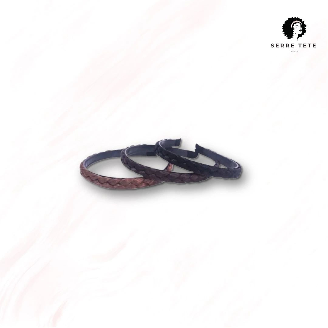 Serre Tête Tressé Femme – Image 2