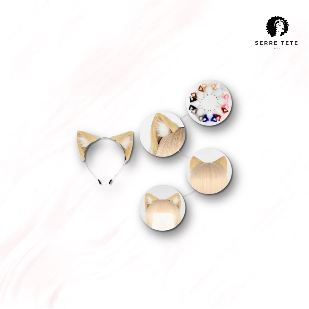 Serre Tête Oreille De Chat Cosplay – Image 12