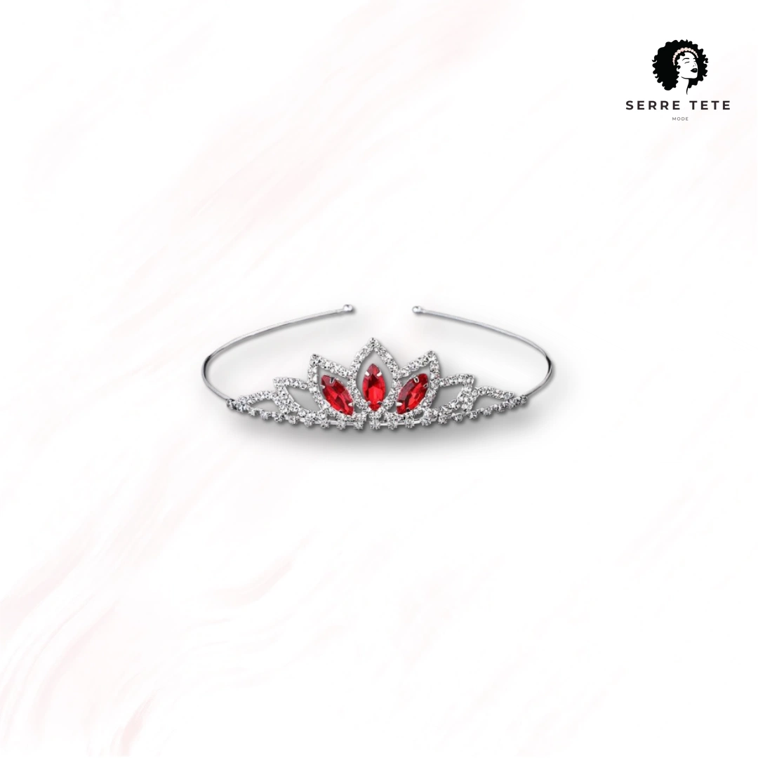 Serre Tête Couronne Coiffure Mariage Moderne – Image 4