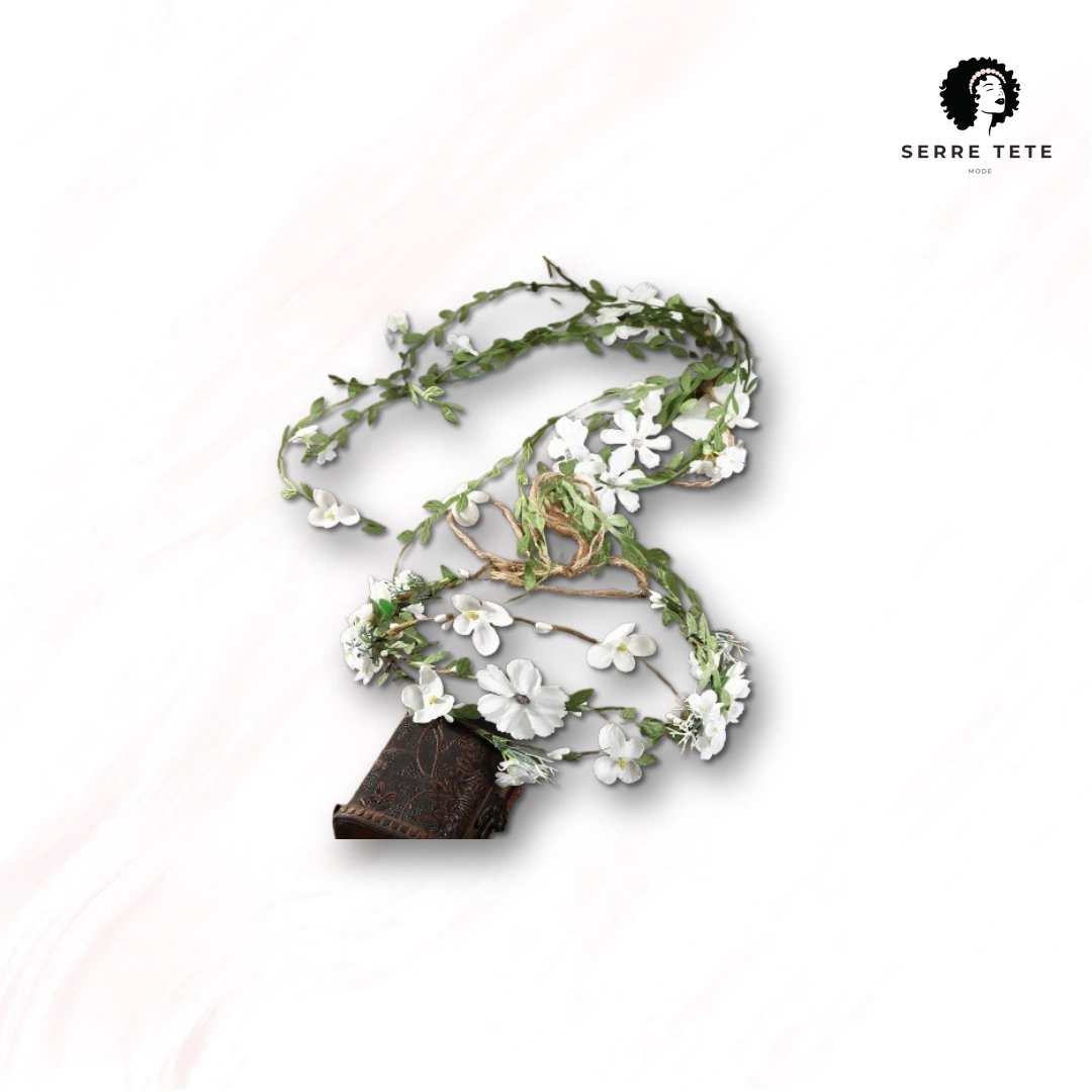 Serre Tête Fleurs Nature – Image 4