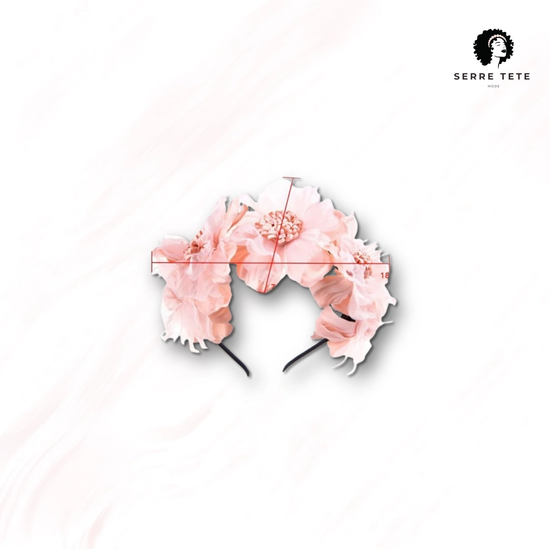 Serre Tête Grosse Fleur – Image 5