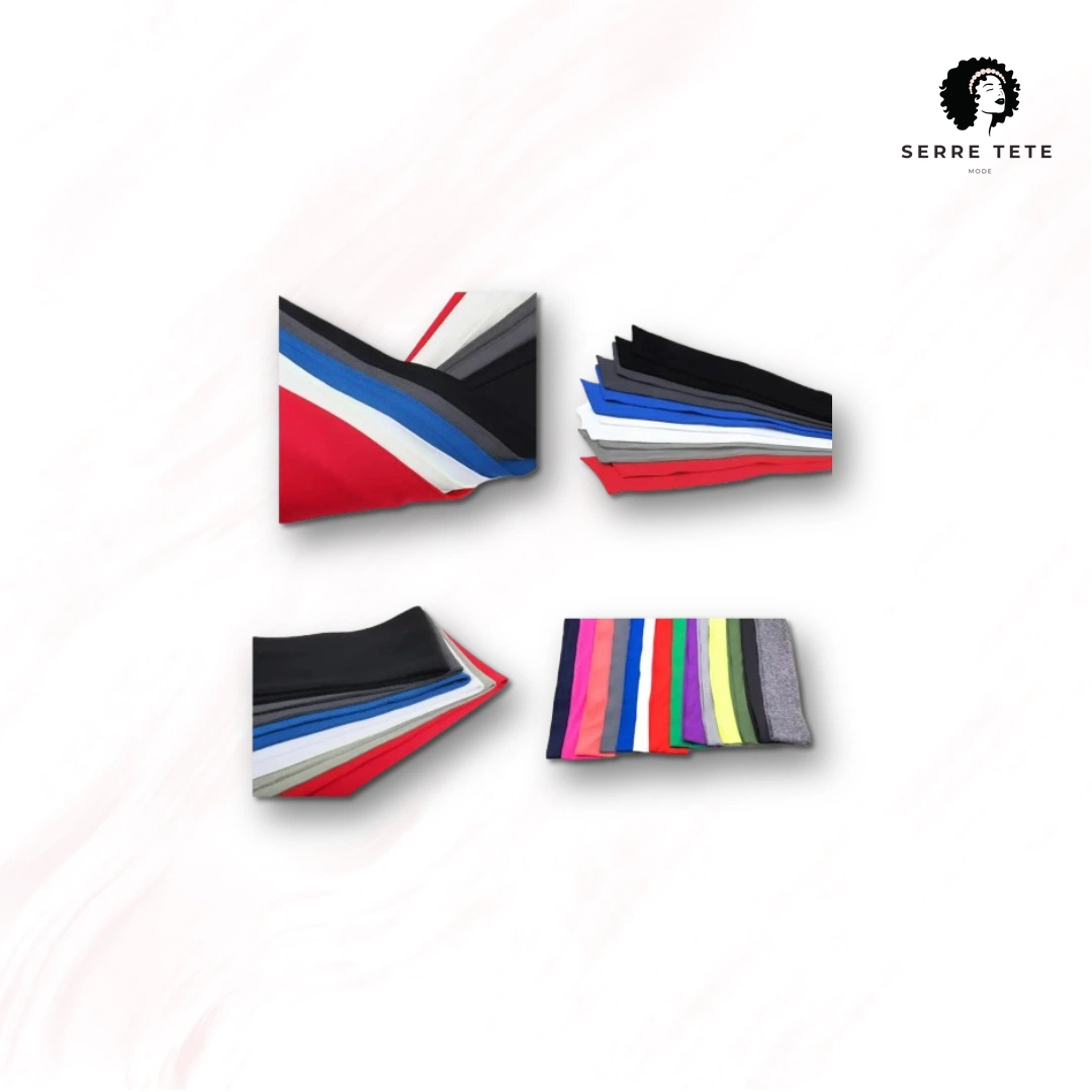 Serre Tête Sport Bandeau Noeud – Image 3