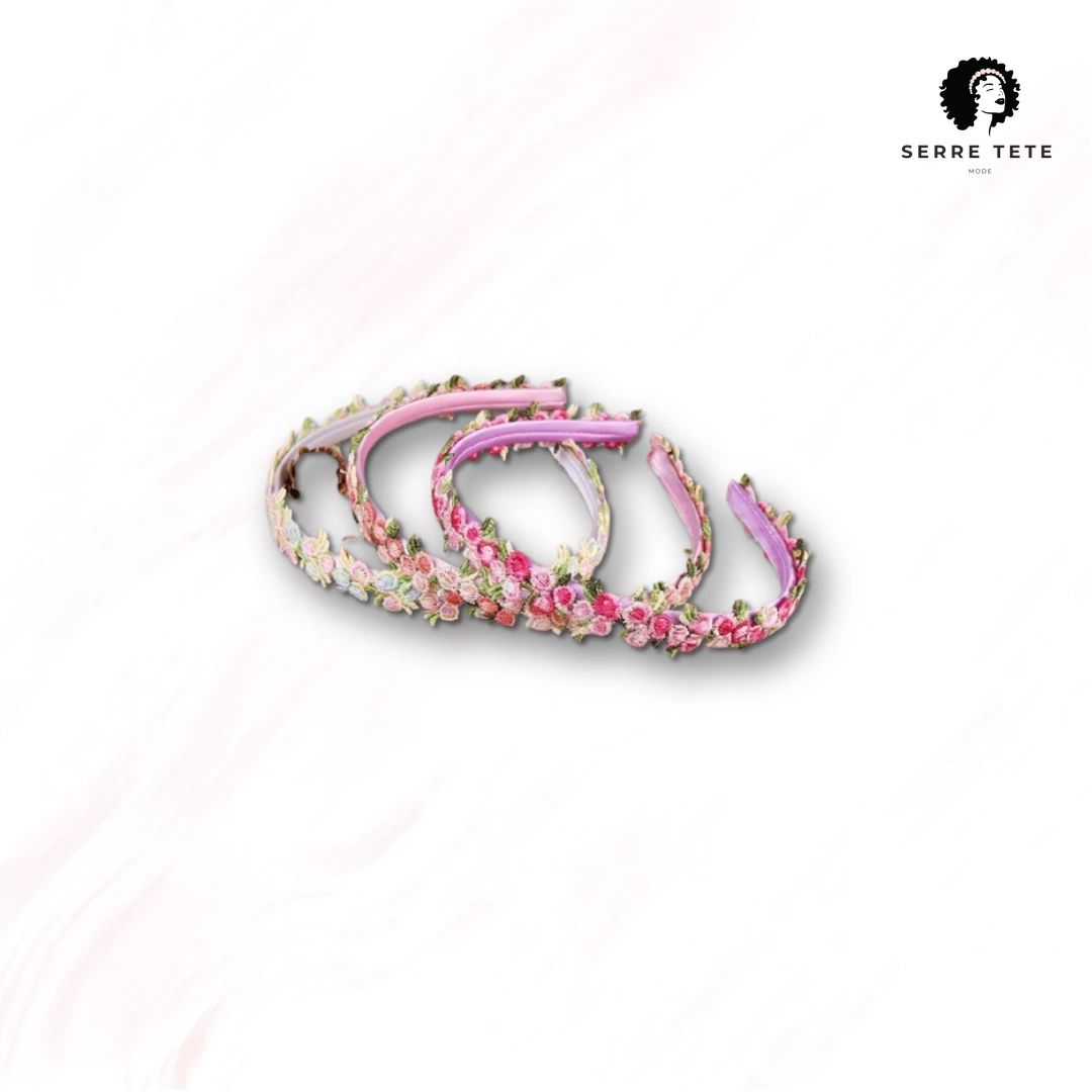 Serre Tête Fleurs Cheveux – Image 15