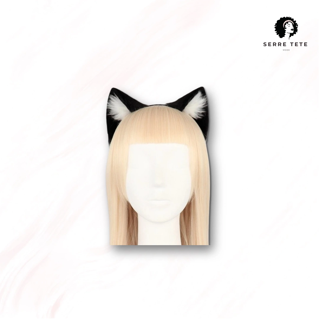 Serre Tête Oreille De Chat Cosplay – Image 3