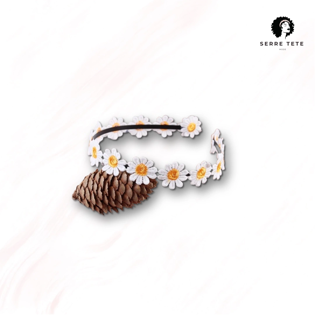 Serre Tête Fleurs Cheveux – Image 7