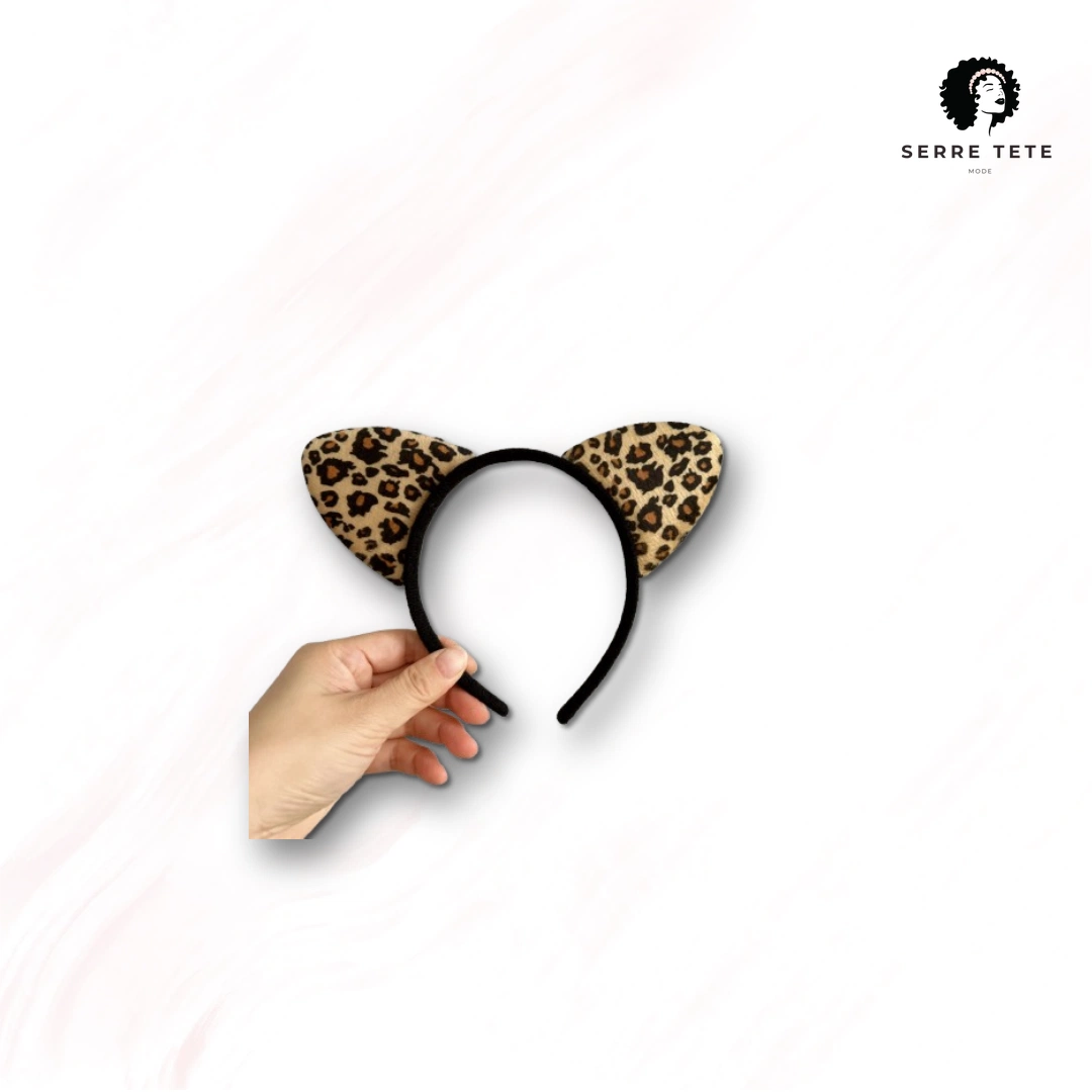 Serre Tête Oreille De Chat Style Leopard – Image 8