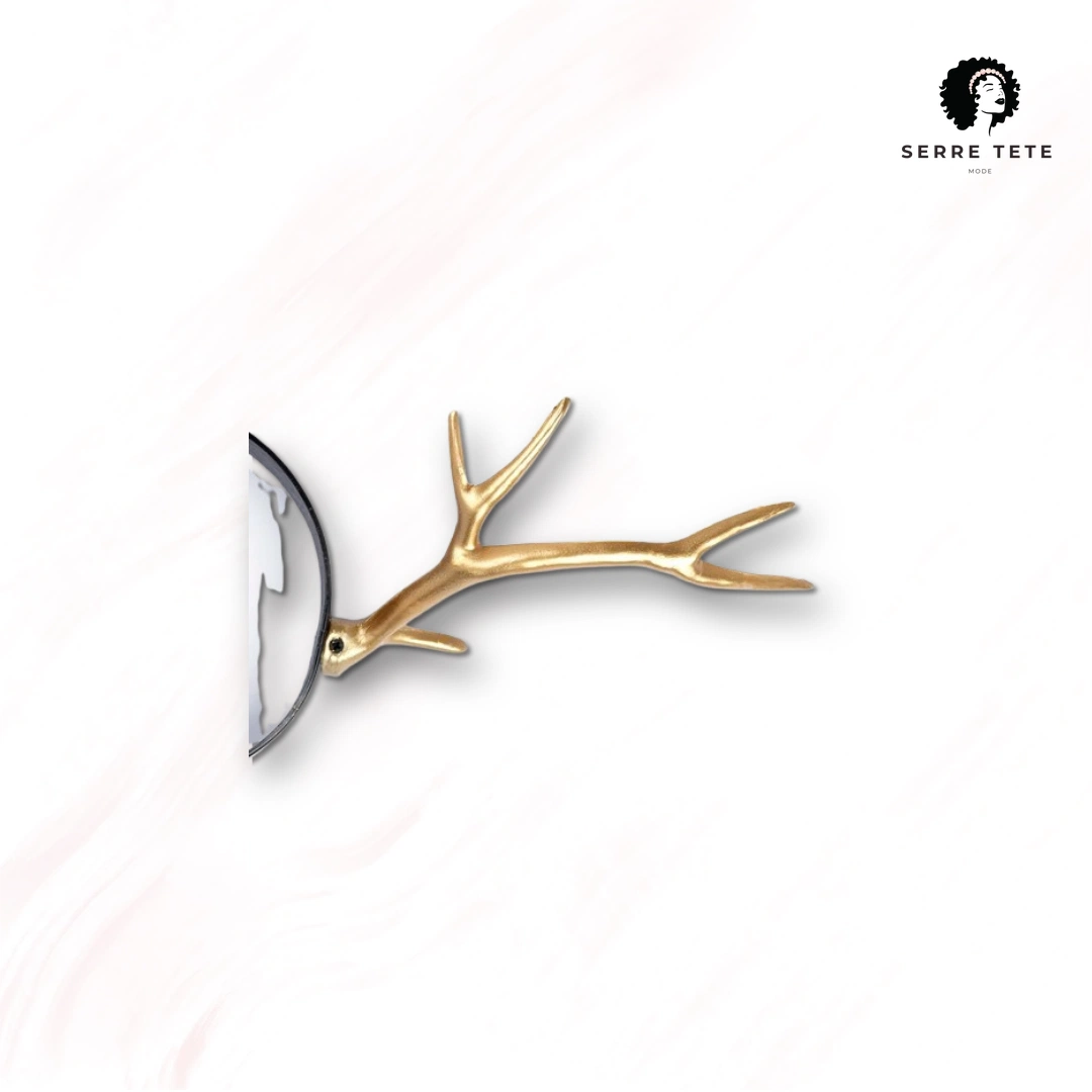 Serre Tête Renne Doré – Image 4
