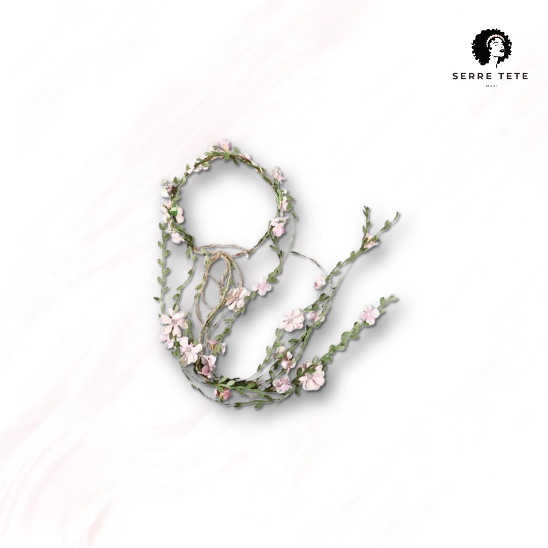 Serre Tête Fleurs Nature – Image 6