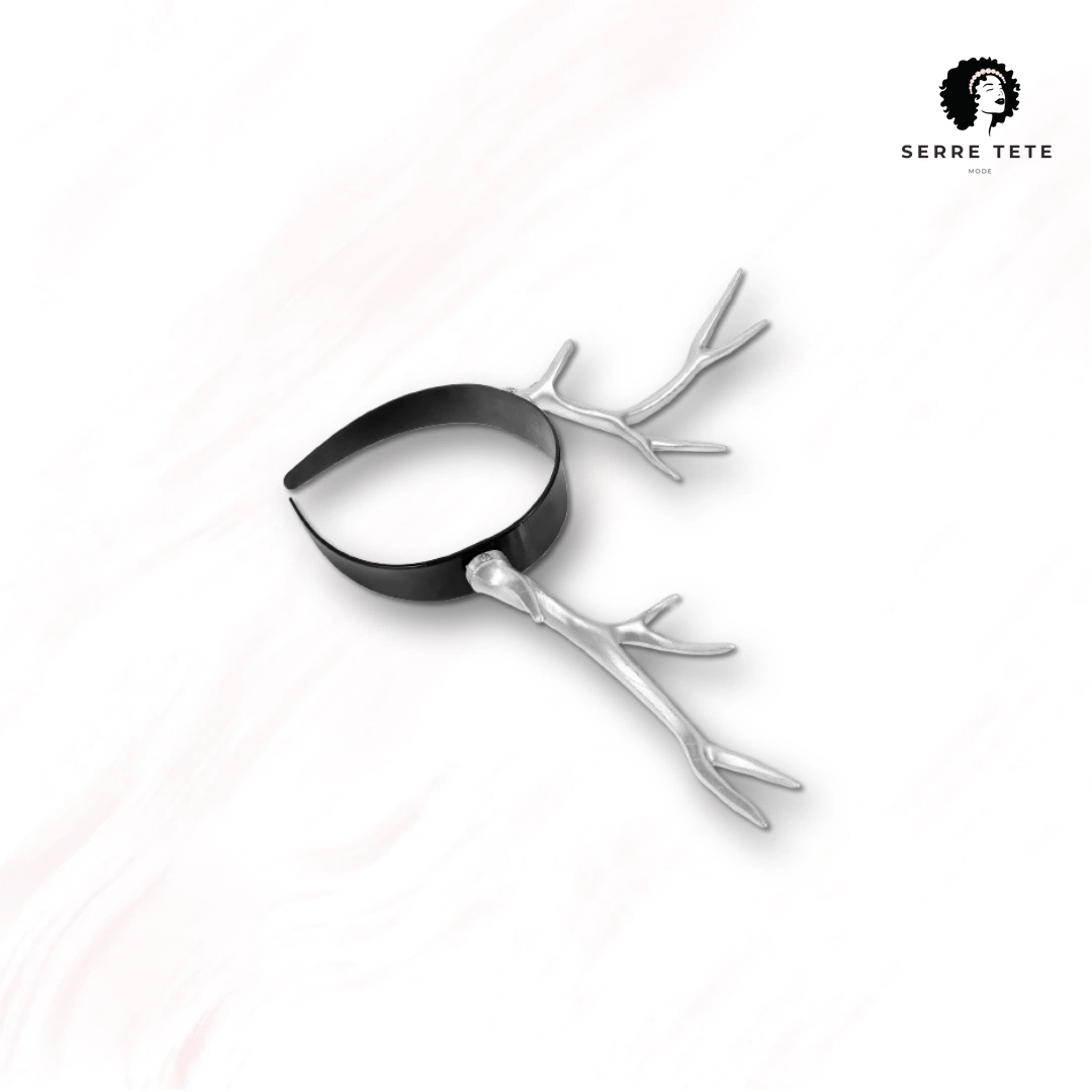 Serre Tête Renne Doré – Image 6