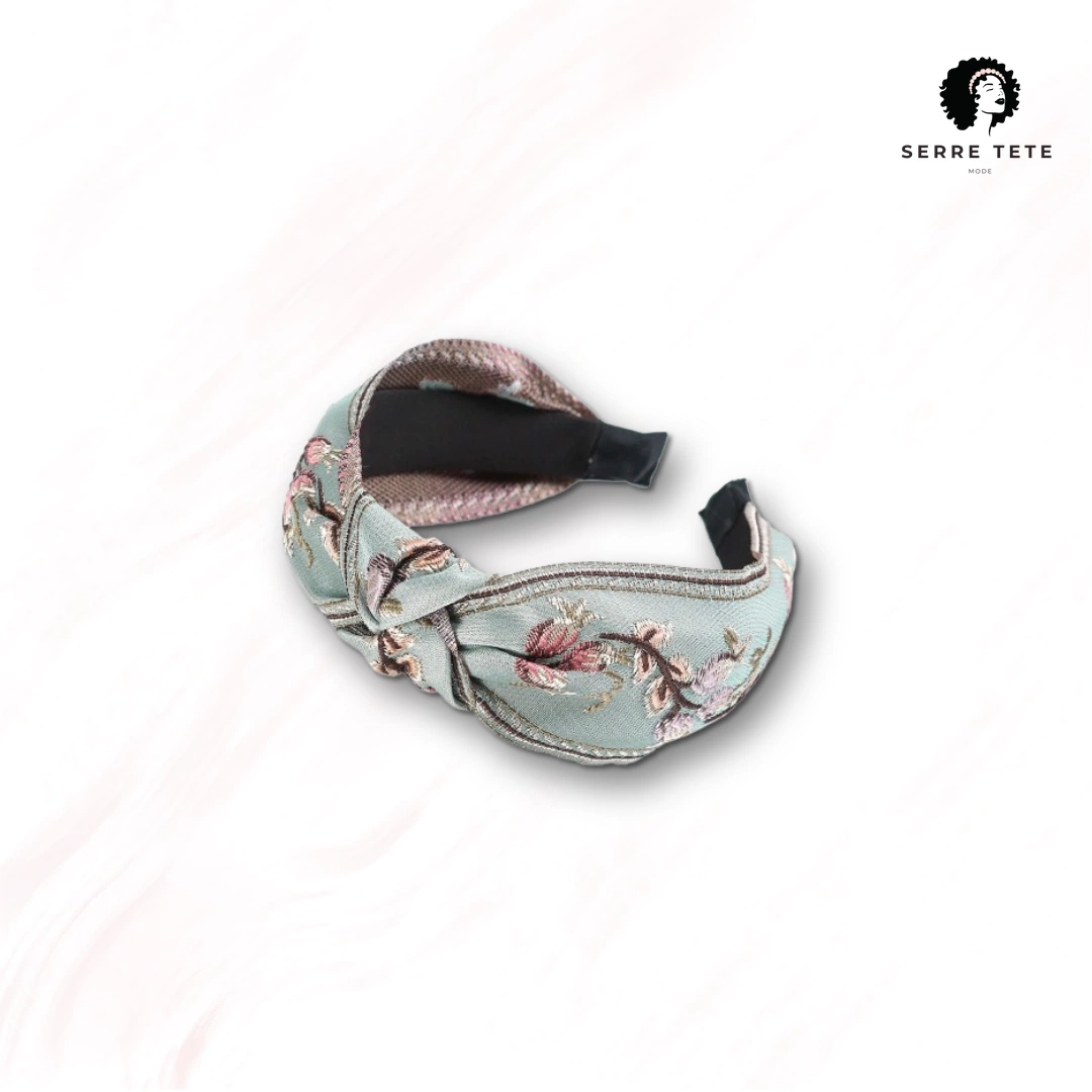 Serre Tête Fleur Large – Image 7