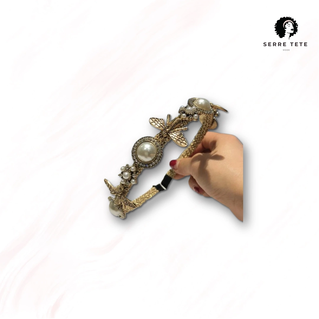 Serre Tête Abeille De Luxe – Image 3