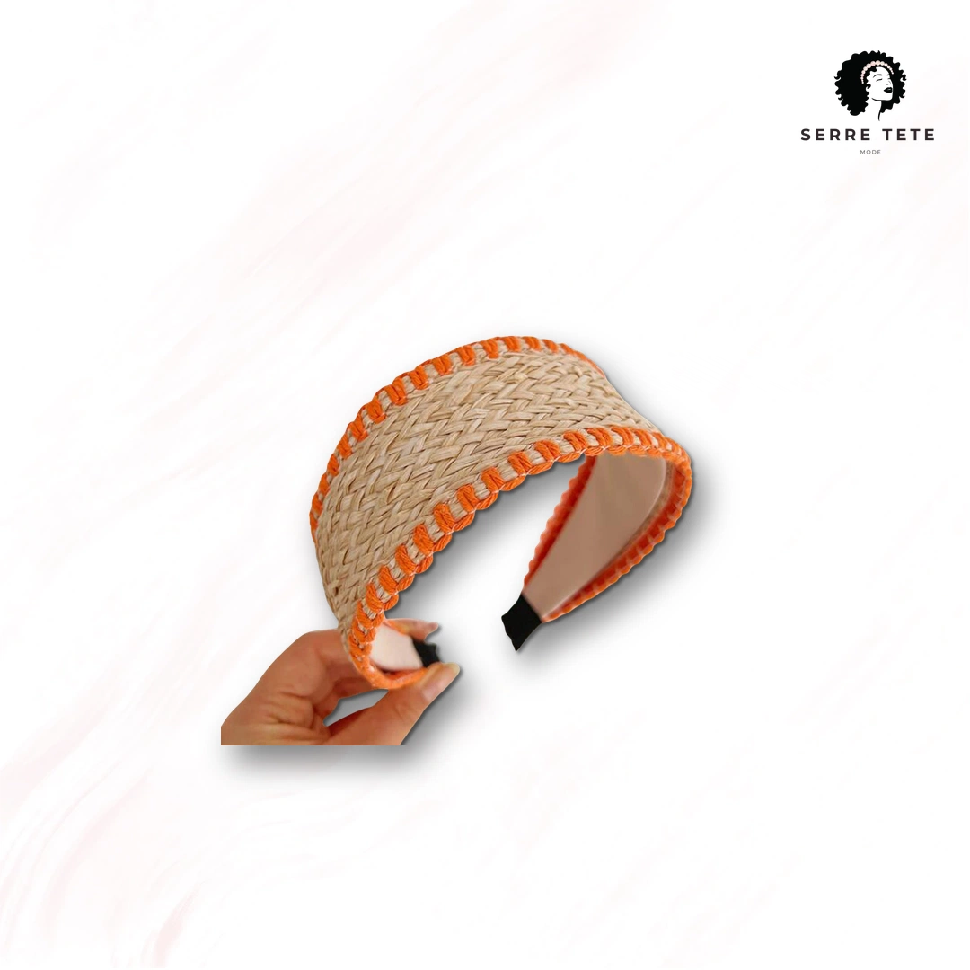 Serre Tête Tressé Vintage – Image 2