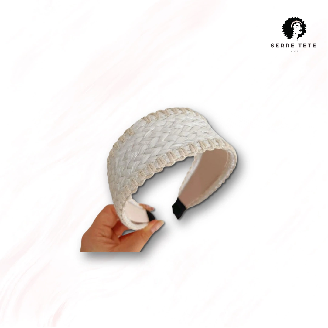 Serre Tête Tressé Vintage – Image 7