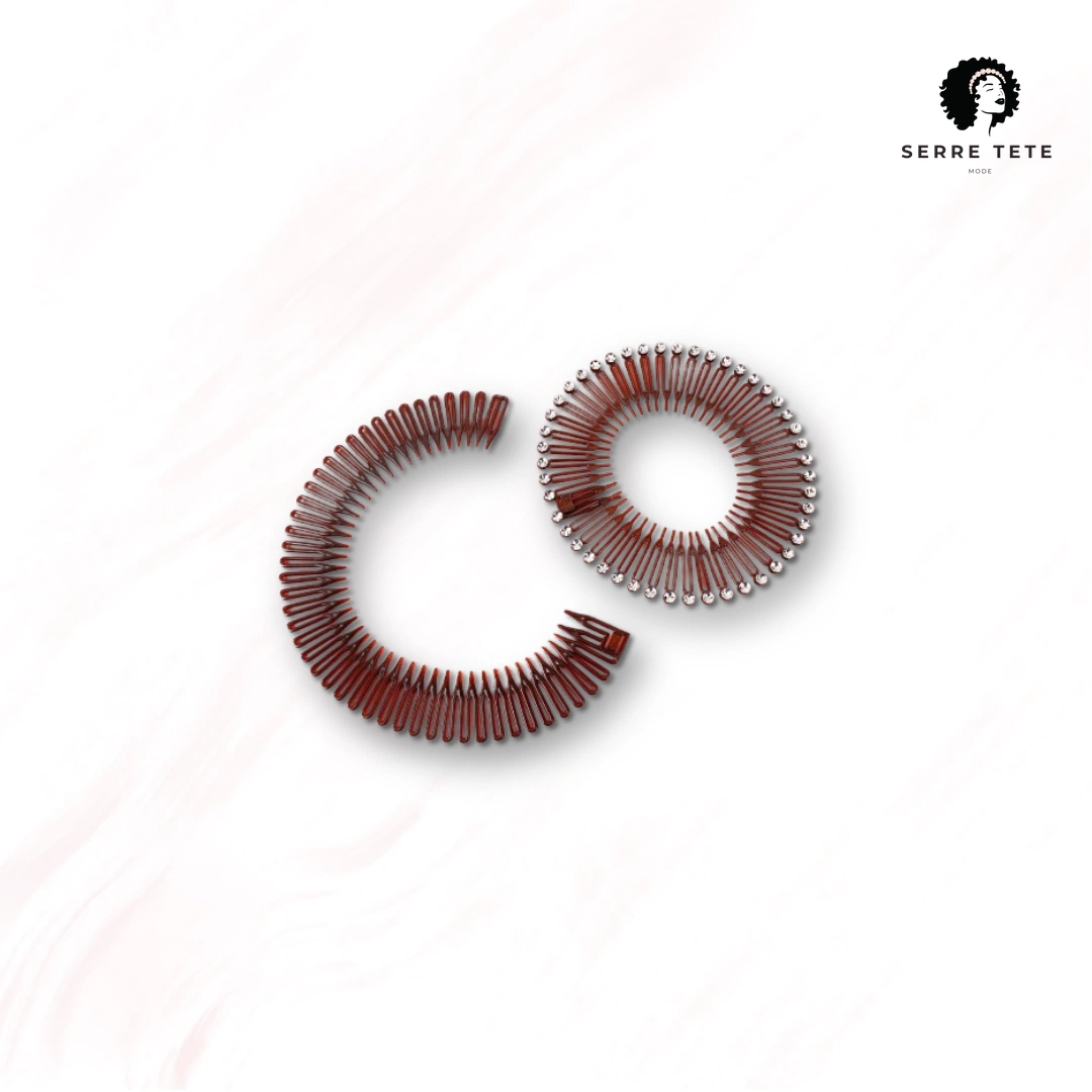 Lot De Serre Tête Peigne Plastique – Image 5