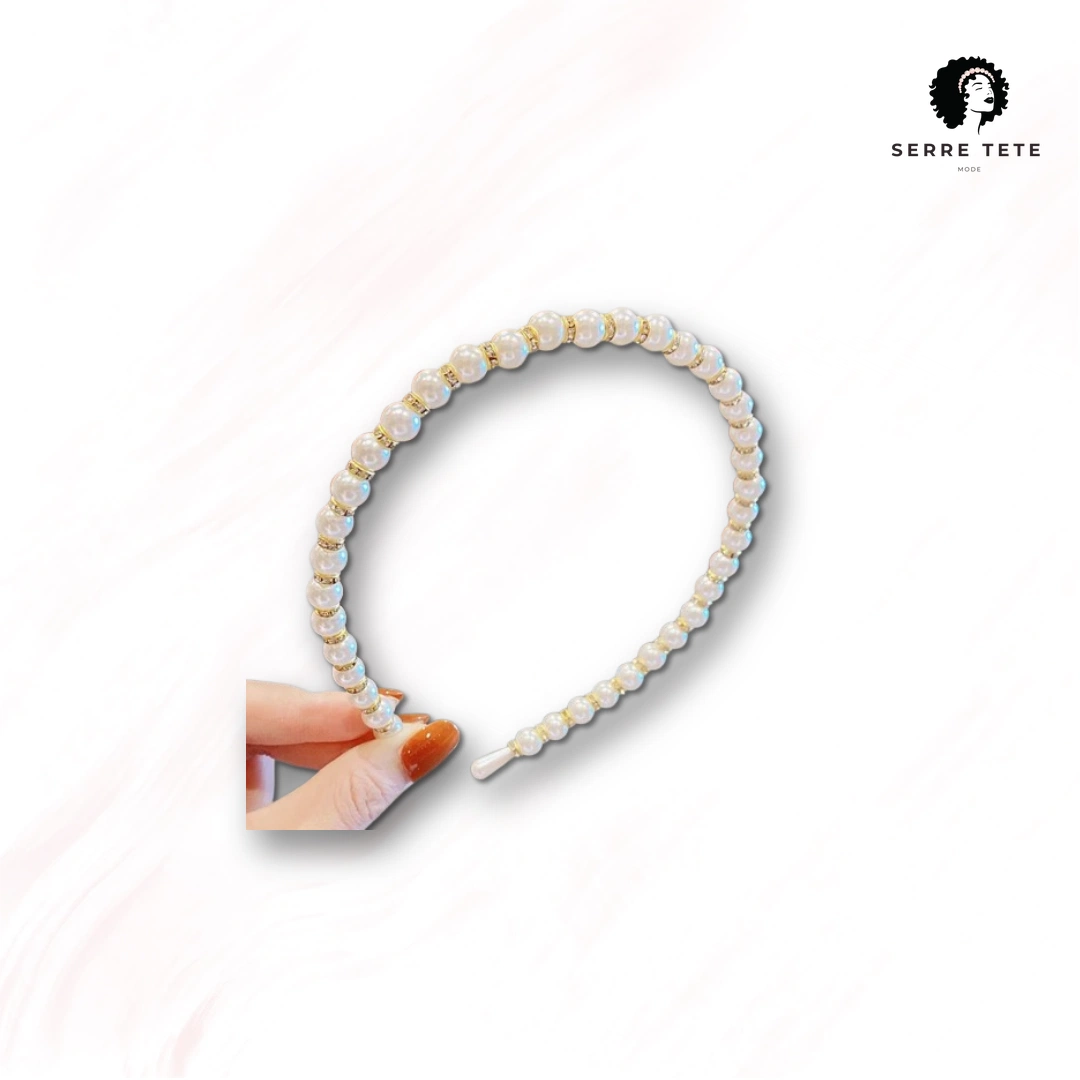 Serre Tête Perle Mariage – Image 21