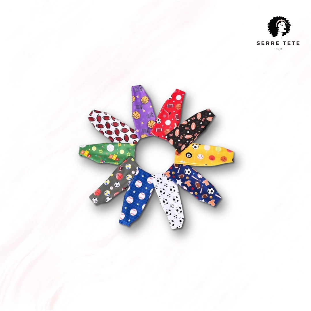 Serre Tête Sport Ballon De Foot – Image 4