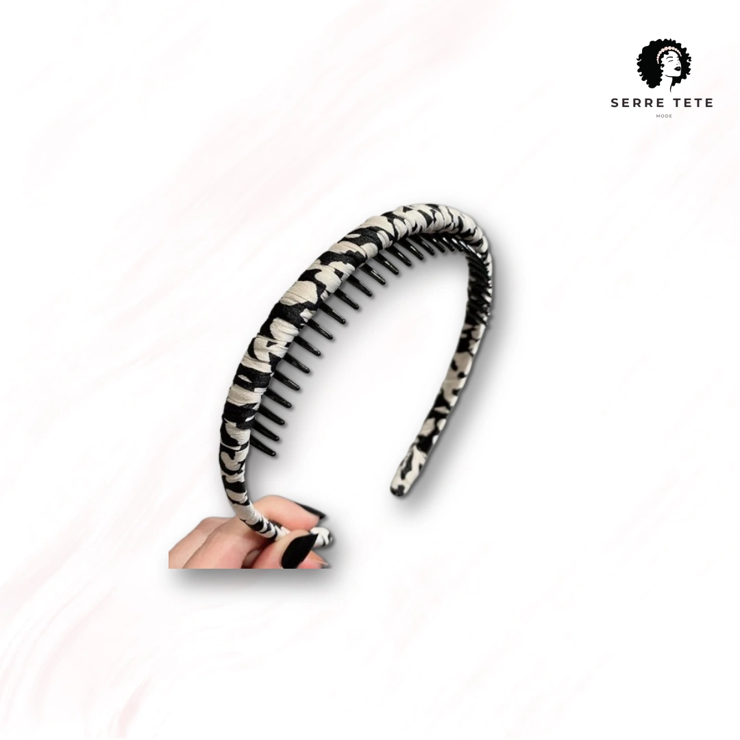 Serre Tête Léopard Peigne Femme – Image 9