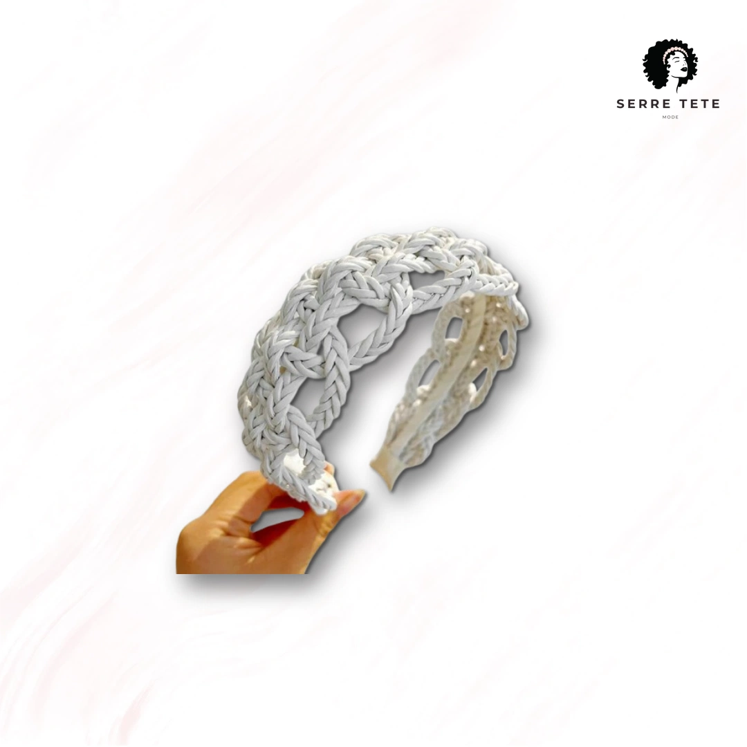 Serre Tête Tressé DIY – Image 11