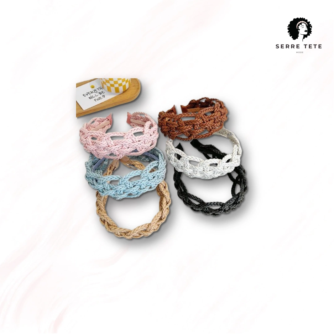 Serre Tête Tressé DIY – Image 5