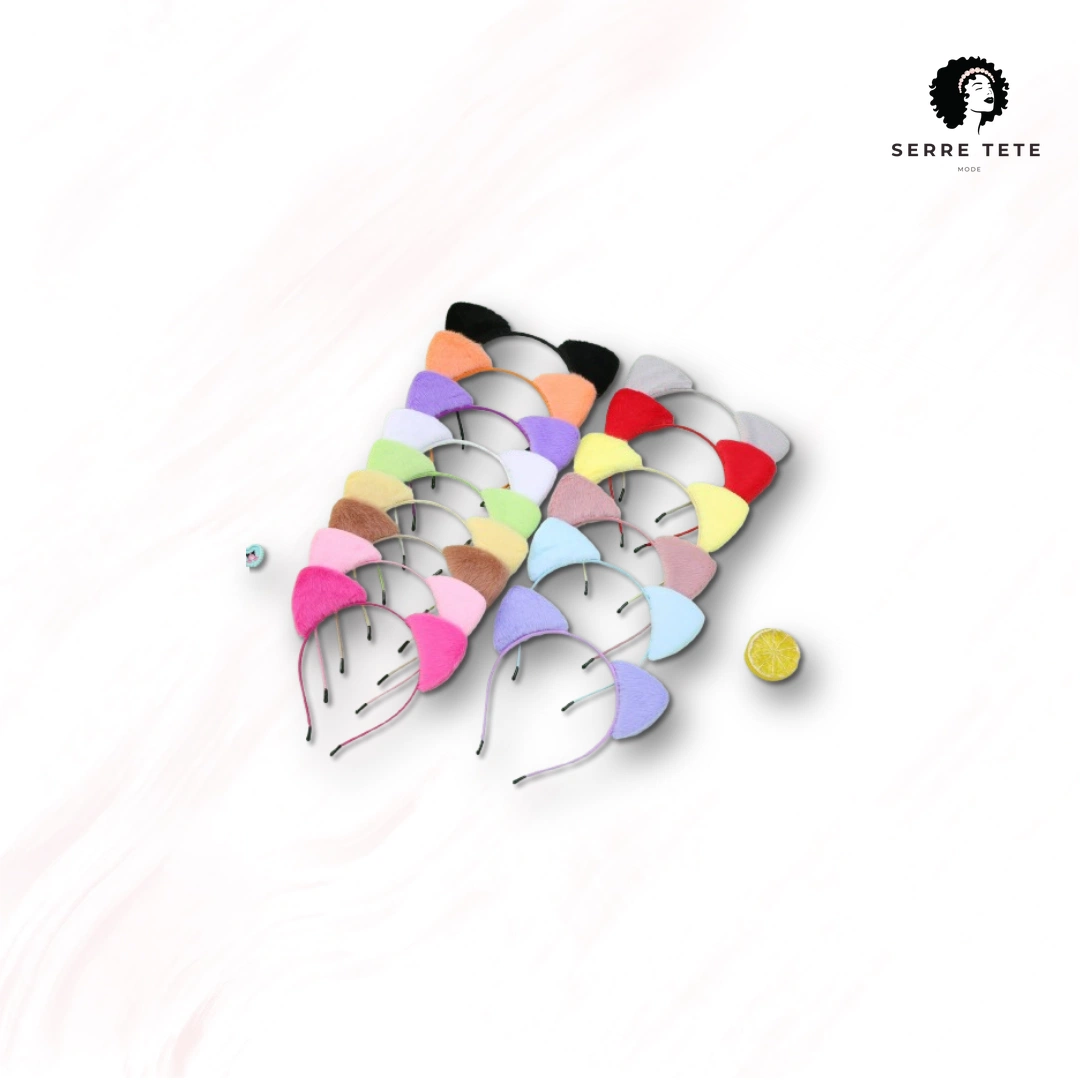 Serre Tête Oreille De Chat Simple Moderne – Image 2