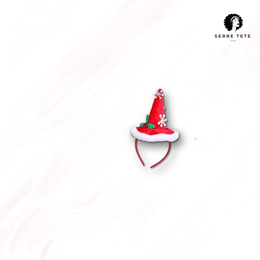 Serre Tête Chapeau De Noel Moderne – Image 3
