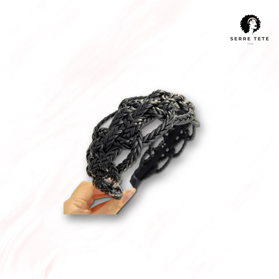 Serre Tête Tressé DIY – Image 6