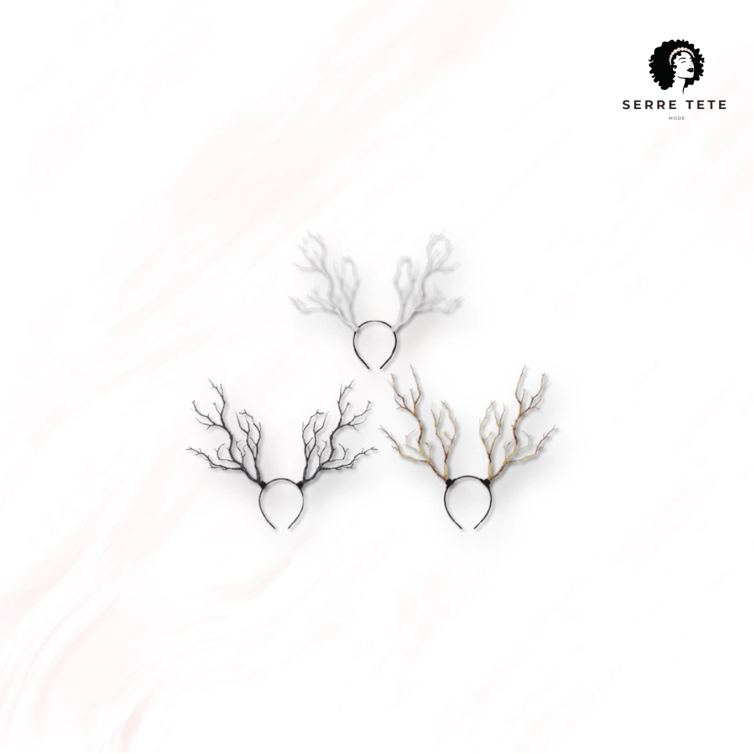 Serre Tête Noel Renne Fête Unique – Image 4