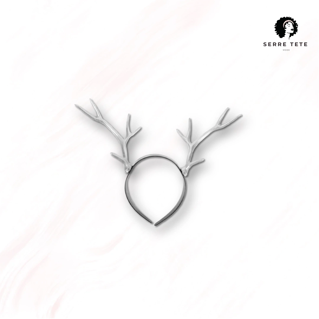 Serre Tête Renne Doré – Image 3