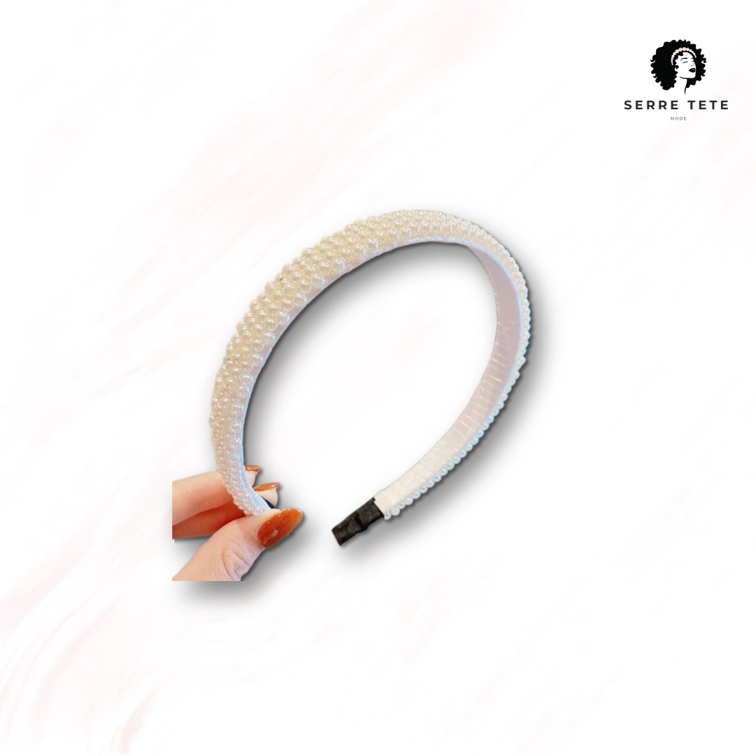 Serre Tête Perle Mariage – Image 8
