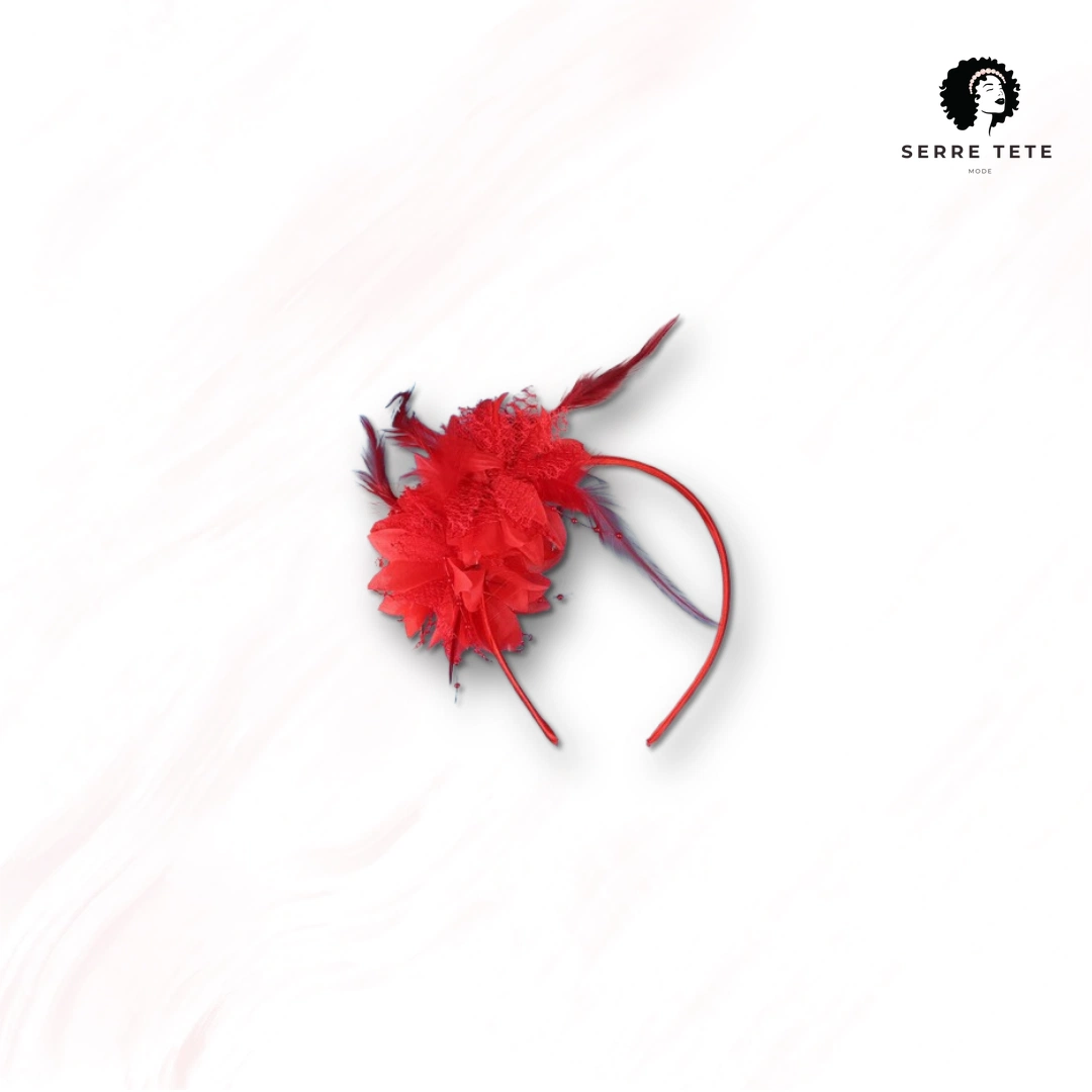 Serre Tête Mariage Plume – Image 17