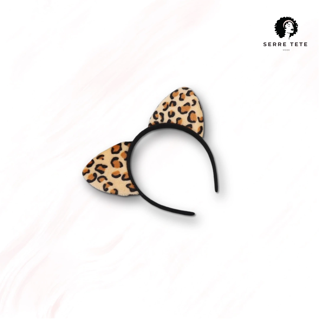 Serre Tête Oreille De Chat Style Leopard – Image 11