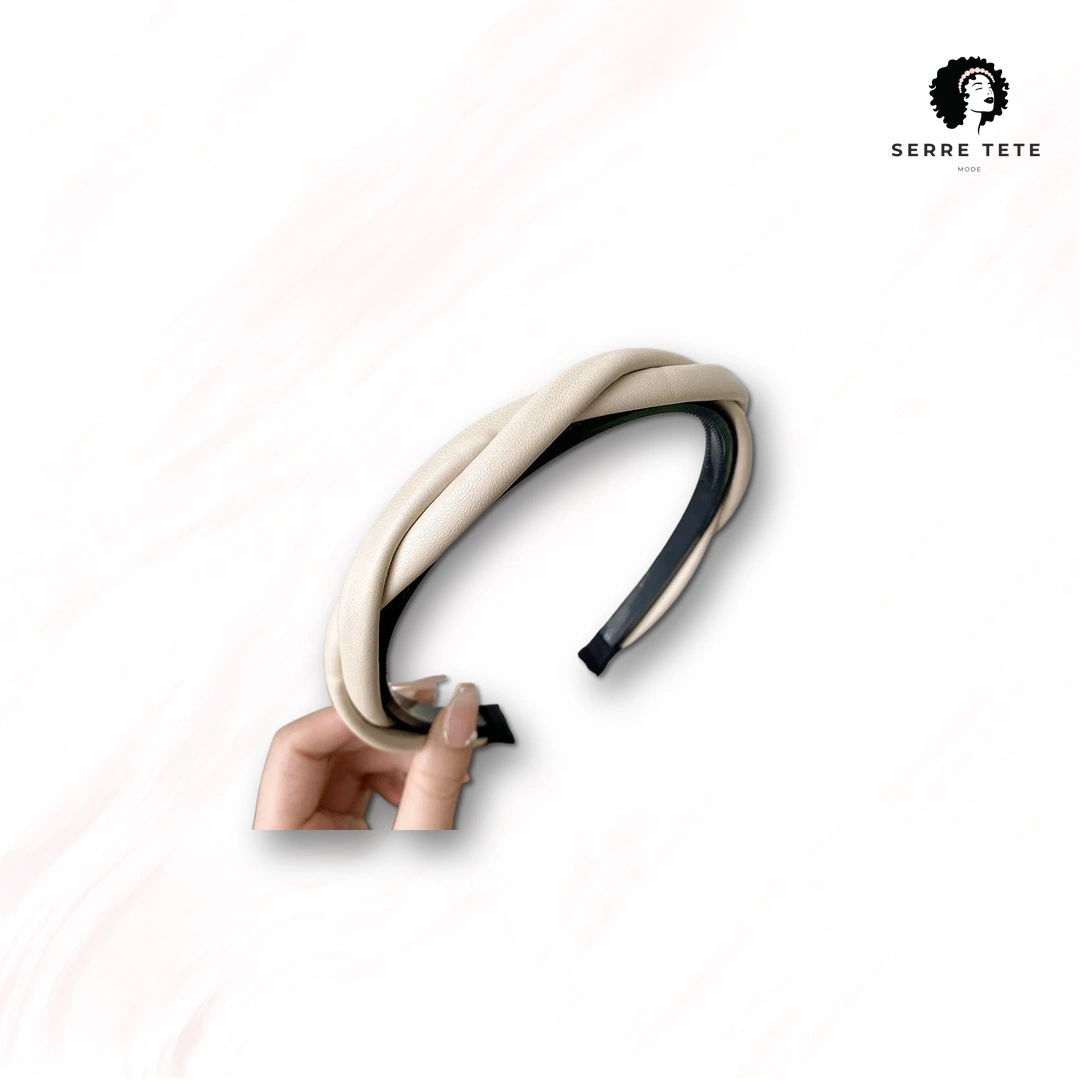 Serre Tête Tressé Moderne – Image 4