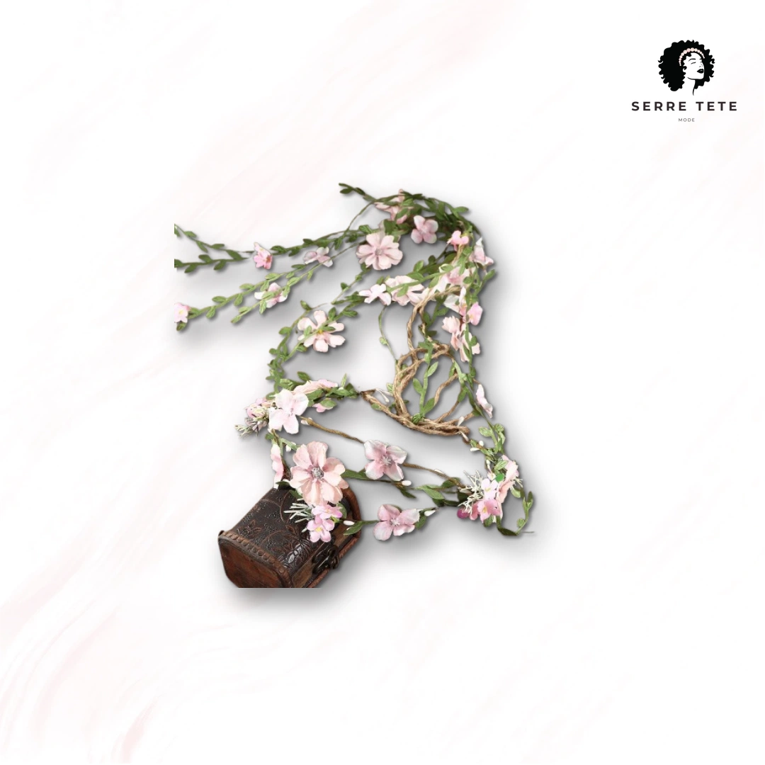 Serre Tête Fleurs Nature – Image 5