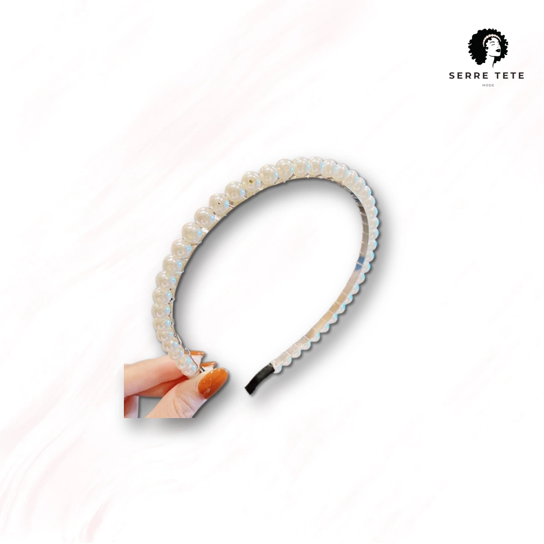 Serre Tête Perle Mariage – Image 11