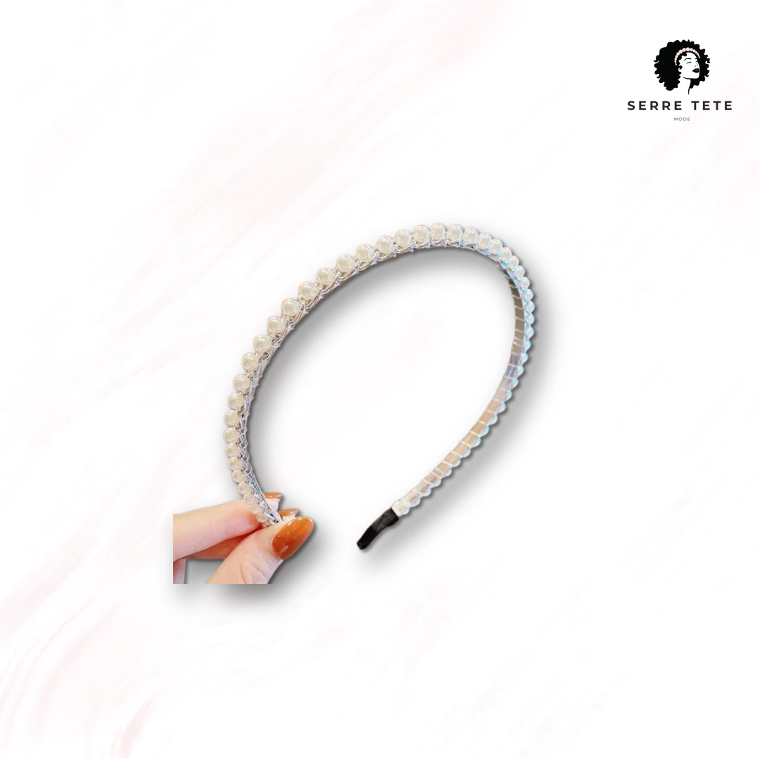 Serre Tête Perle Mariage – Image 15