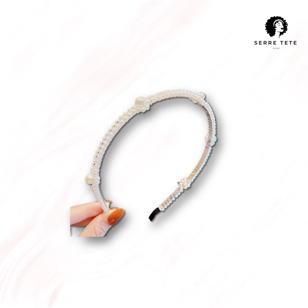 Serre Tête Perle Mariage – Image 13