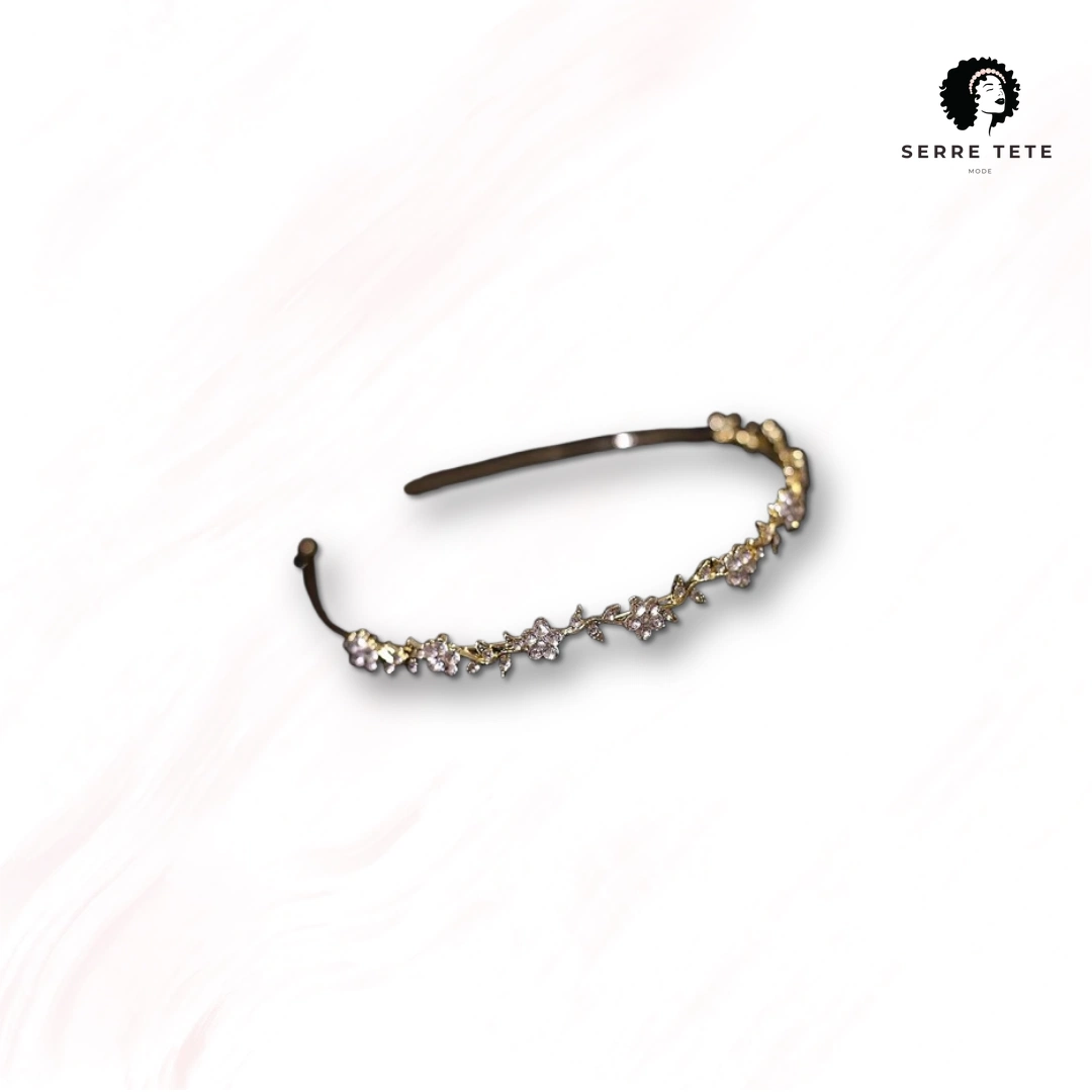 Serre Tête Fleur Femme Mariage – Image 7