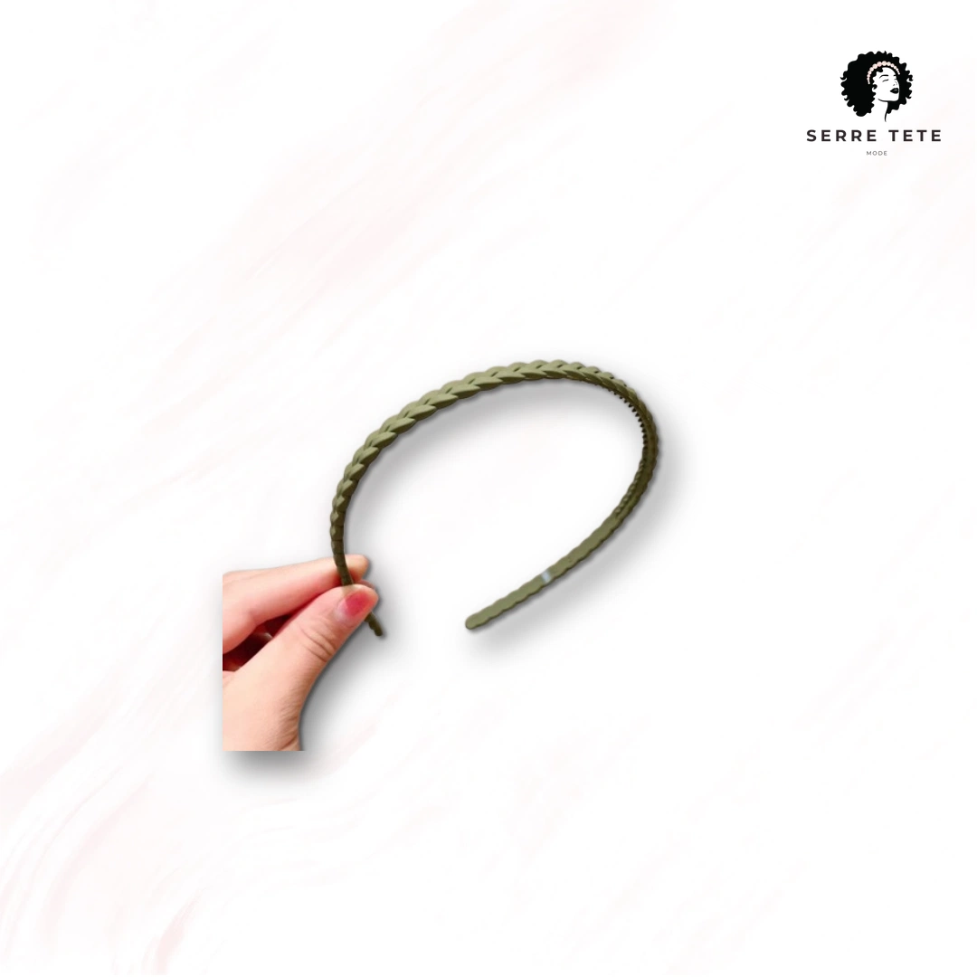 Serre Tête Tressé Peigne – Image 5