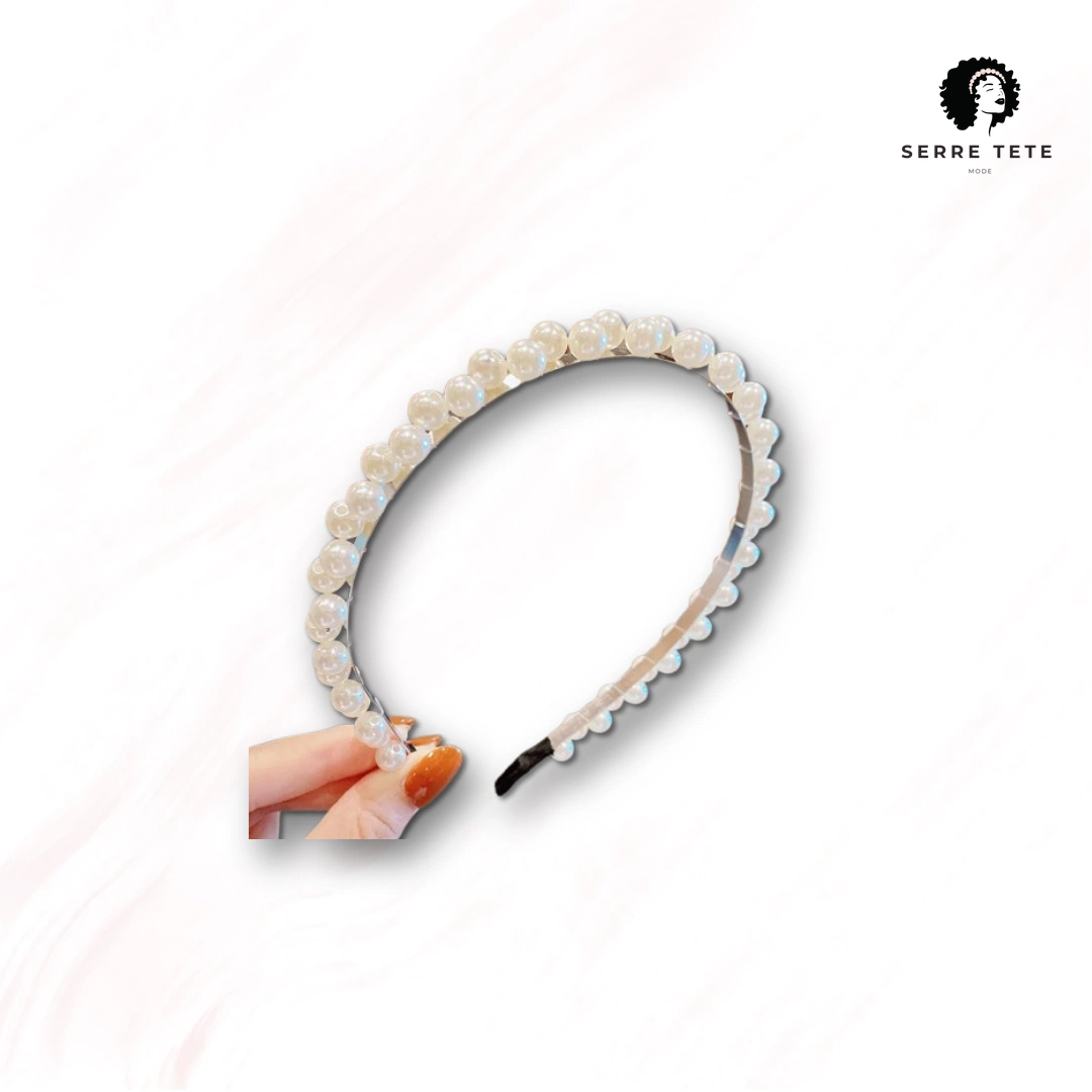 Serre Tête Perle Mariage – Image 17