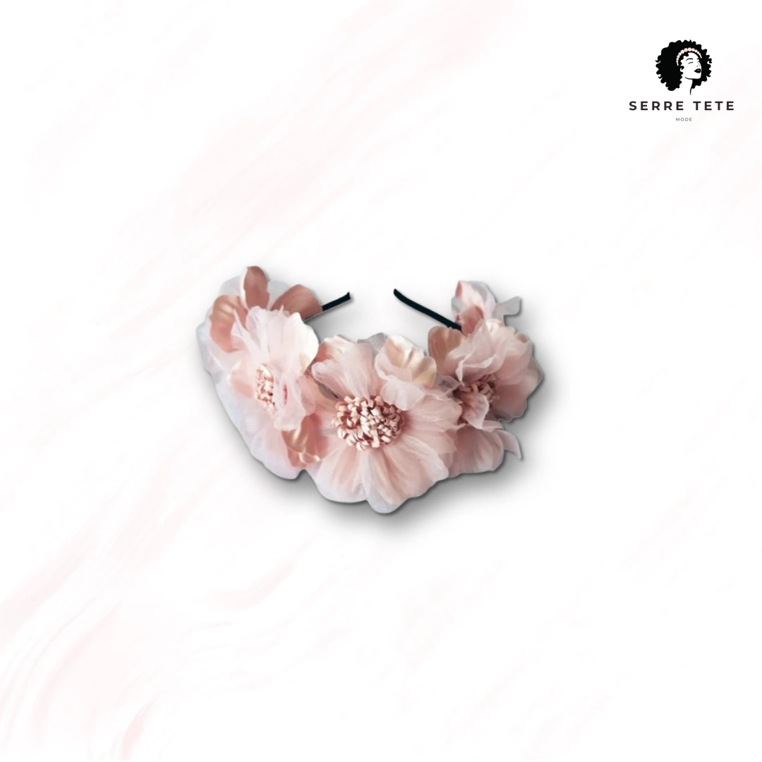 Serre Tête Grosse Fleur – Image 9