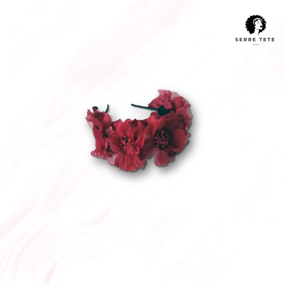 Serre Tête Grosse Fleur – Image 8