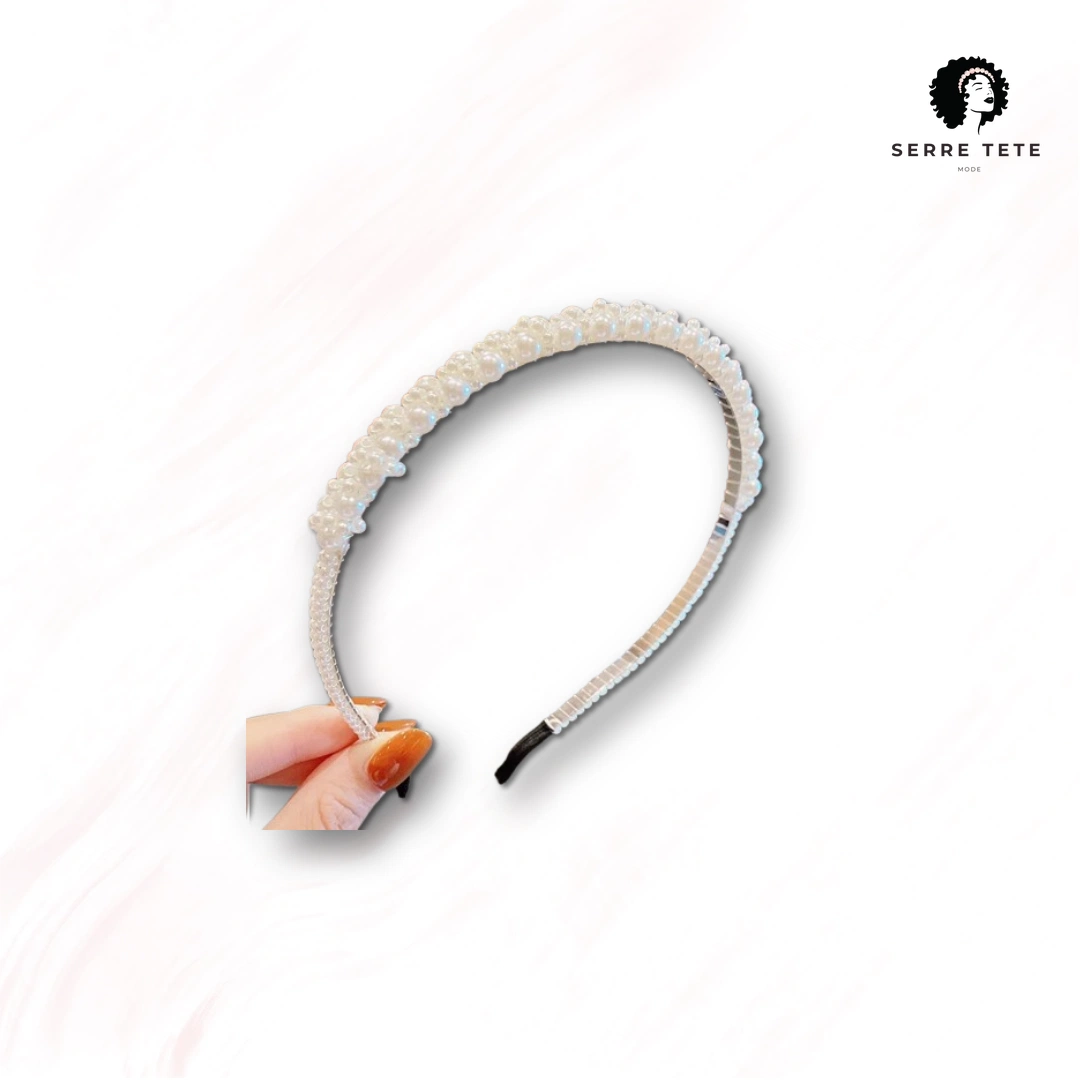 Serre Tête Perle Mariage – Image 19