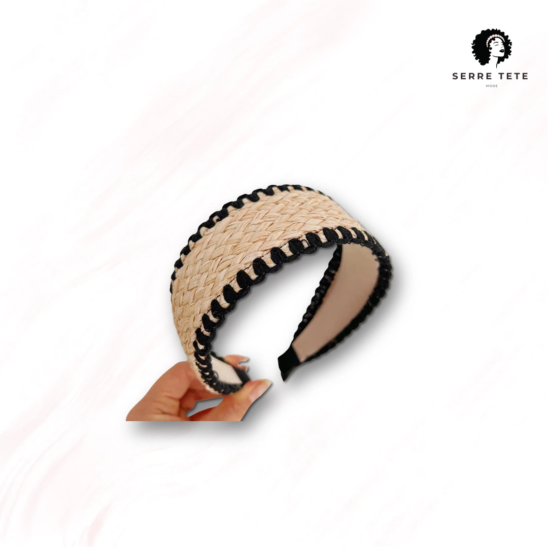 Serre Tête Tressé Vintage – Image 3