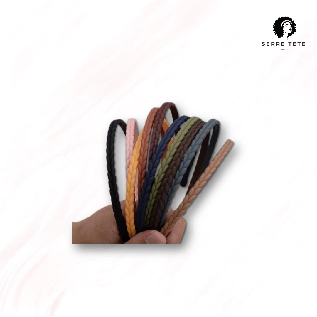 Serre Tête Tressé Peigne – Image 7