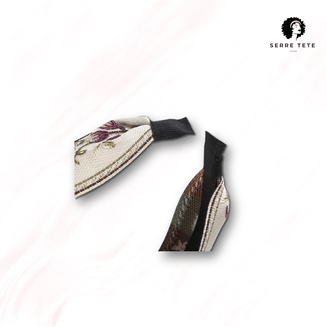 Serre Tête Fleur Large – Image 2