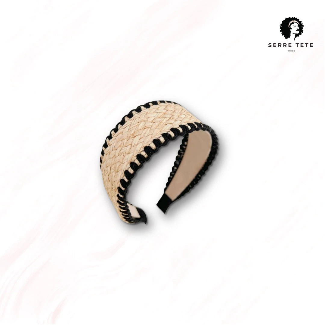 Serre Tête Tressé Vintage – Image 8