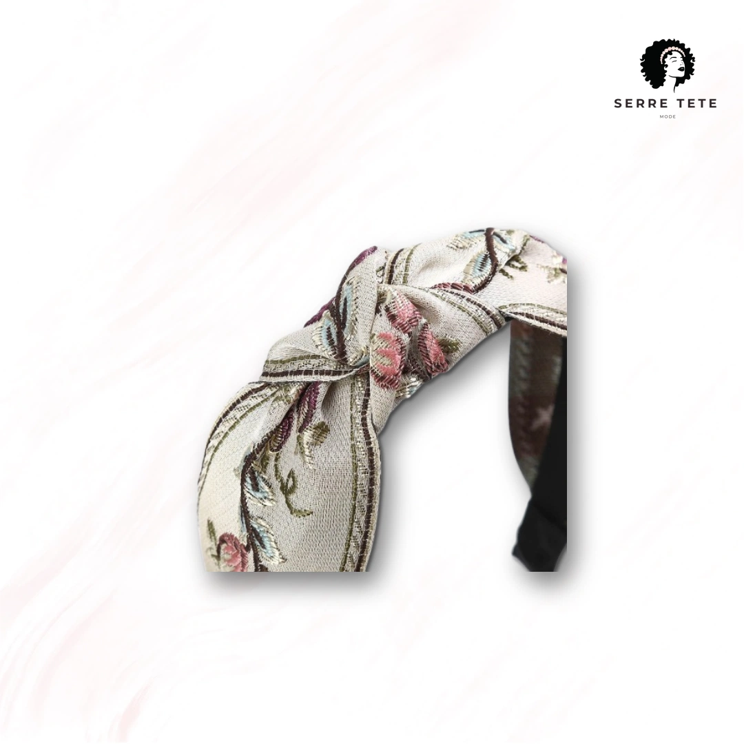 Serre Tête Fleur Large – Image 3