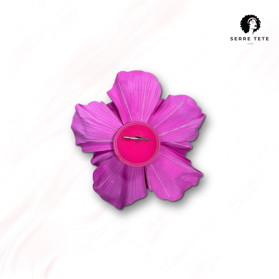 Serre Tête Chapeau Grosse Fleur – Image 13