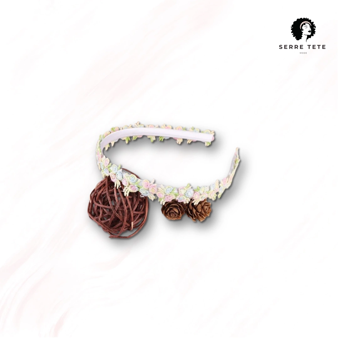 Serre Tête Fleurs Cheveux – Image 4